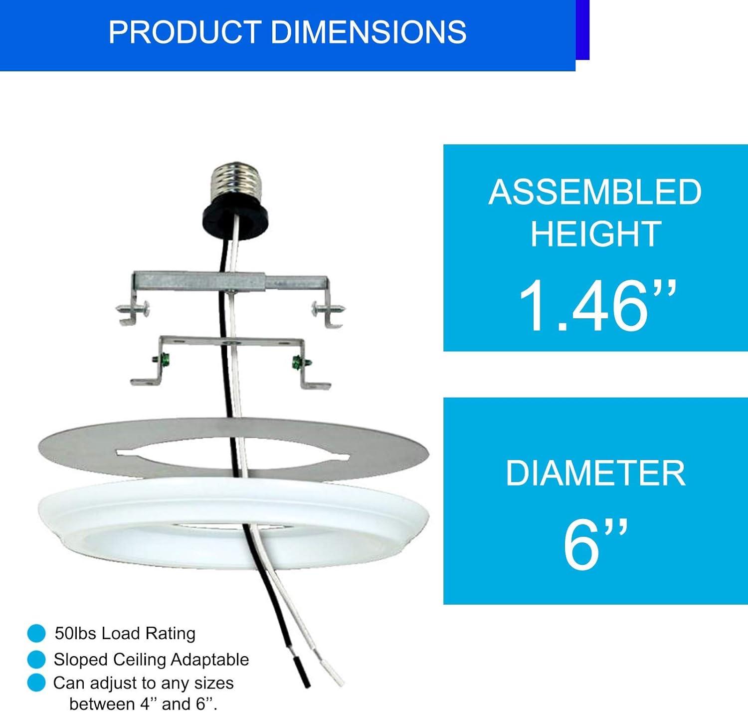 Recessed Can Light Conversion Kit to Pendant