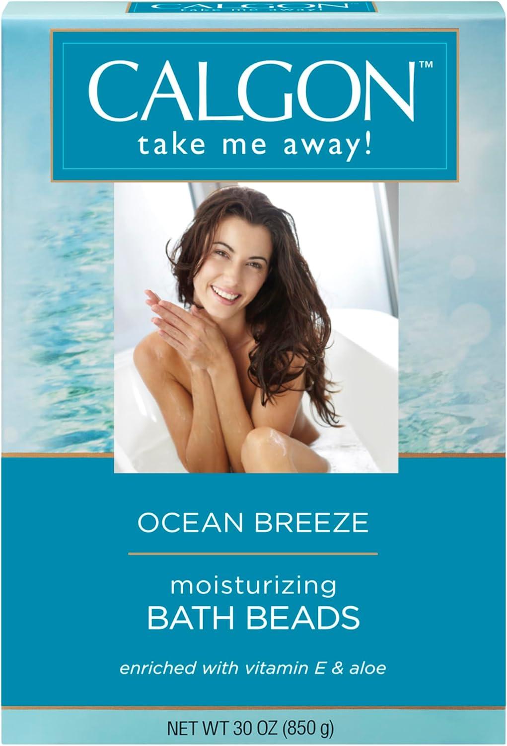 Calgon Ocean Breeze Bath Beads, 30 oz