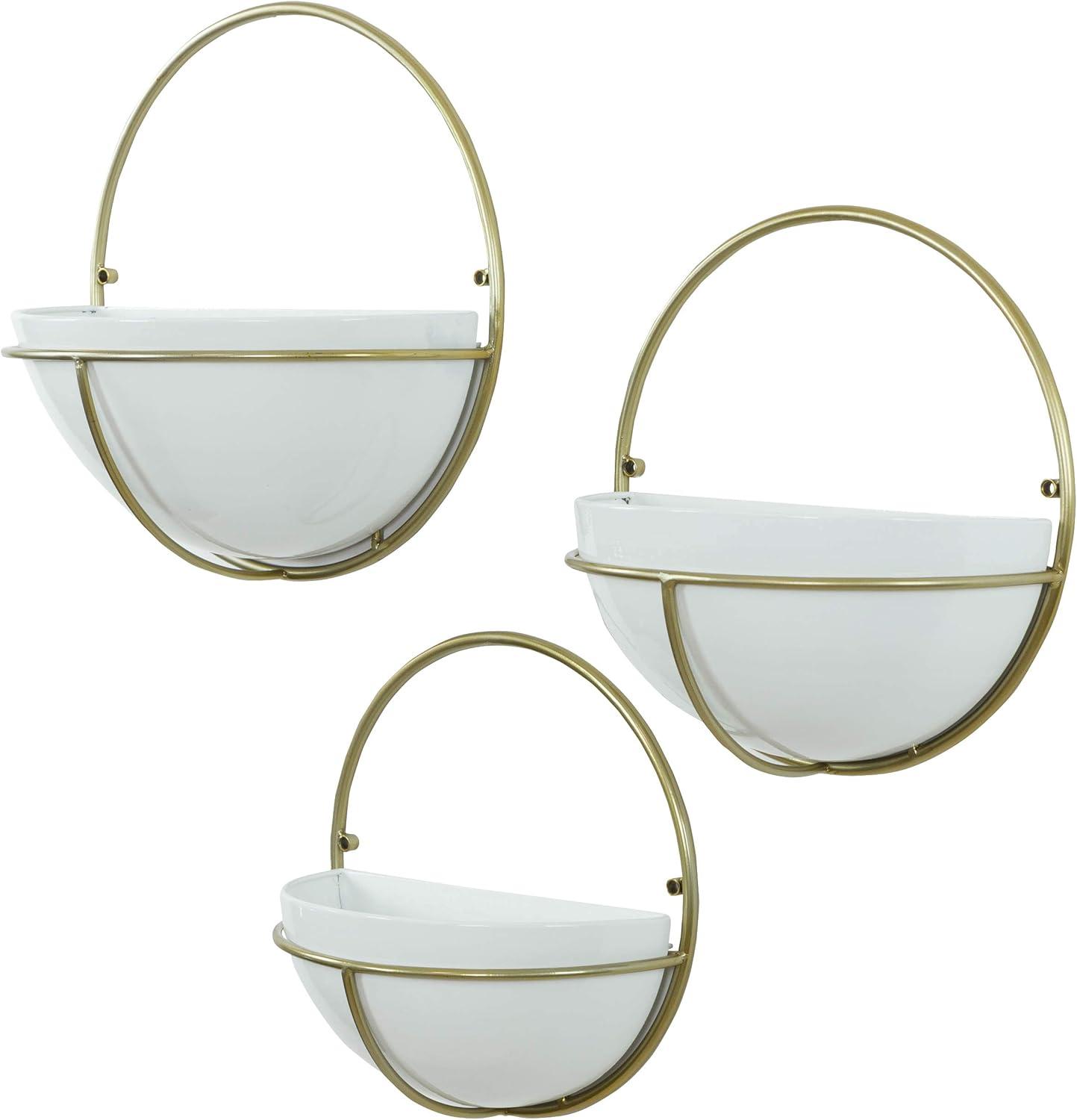 Isley Modern Wall Planters (Set of 3)