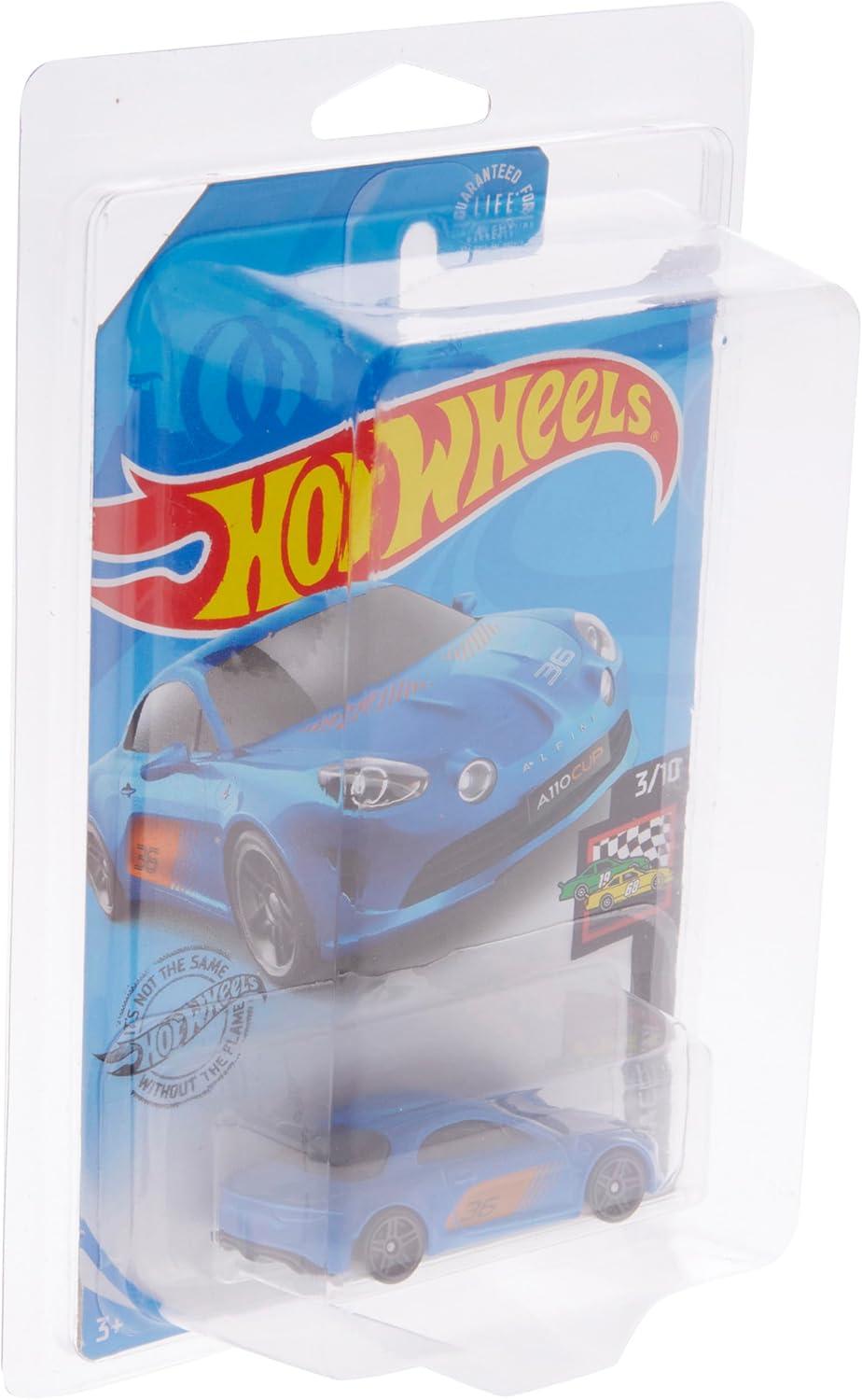 Protech SSCAR Storage / Display Car Case for Carded Hot Wheels, 4.25" W x 6.5" H x 1.75" D, 25-Pack
