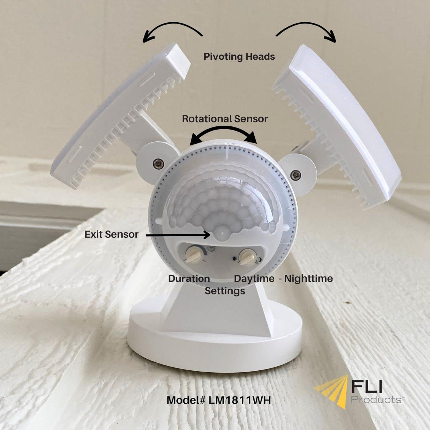 IQ America LED Outdoor Security Accent with Motion Sensor