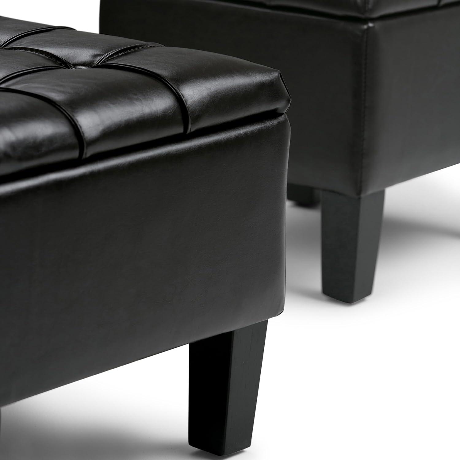 Abdiwahid Upholstered Storage Bench