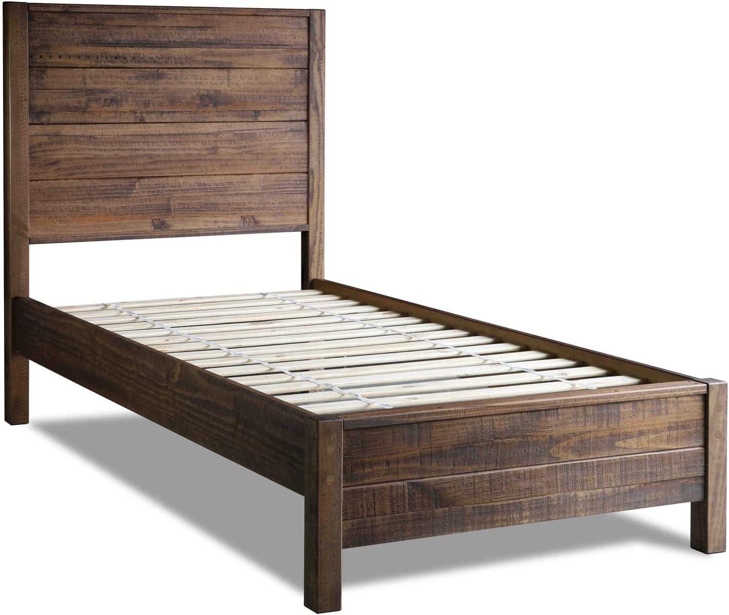 Montauk Solid Wood Panel Bed