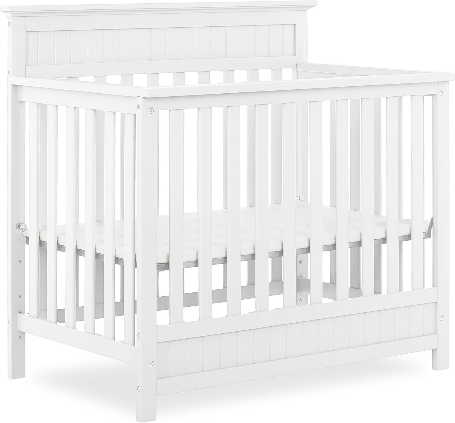 Dream On Me JPMA Certified Harbor 4-in-1 Convertible Mini Crib