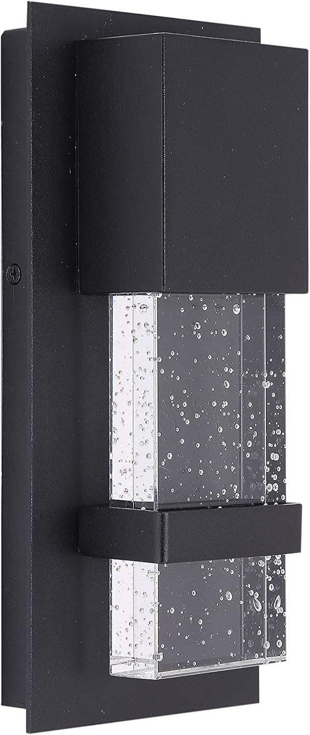 Venecia Black 18" Dimmable Outdoor Wall Lantern