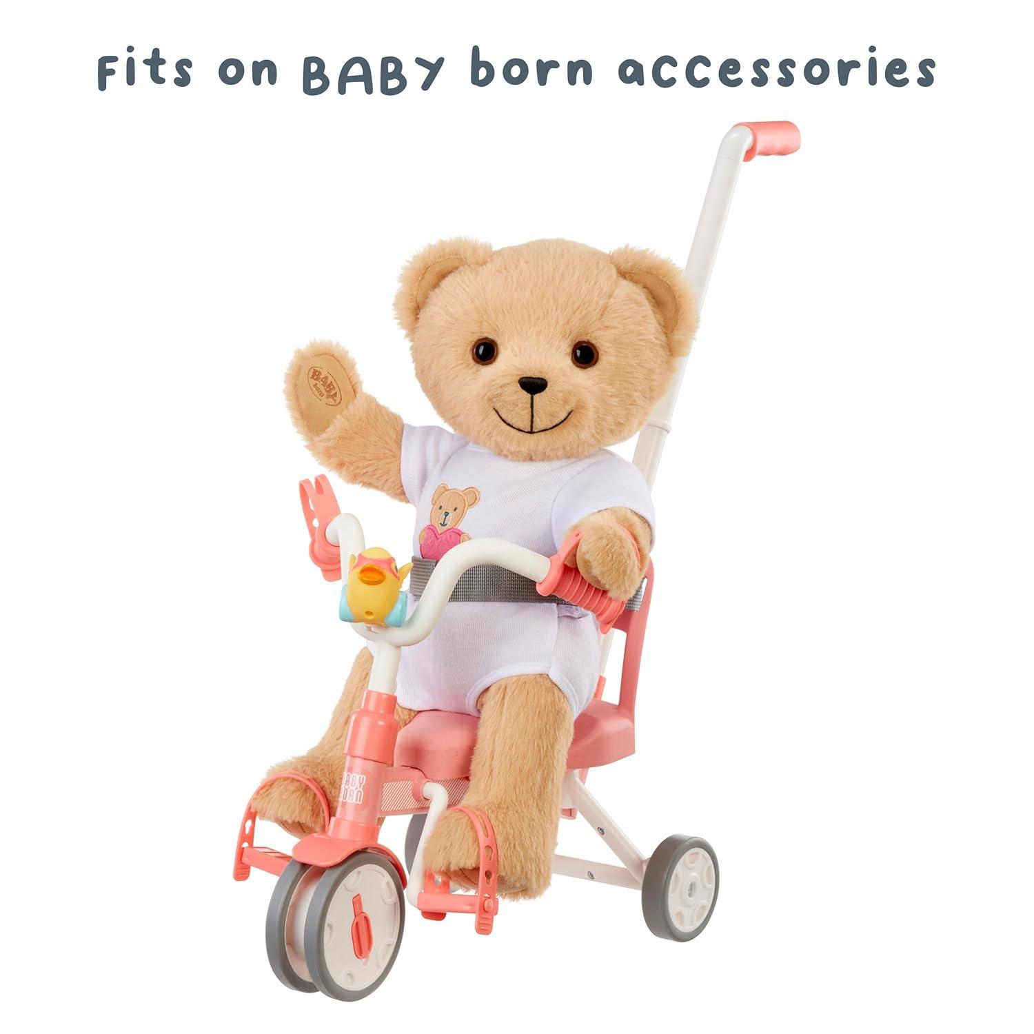 Baby Born My Teddy Bear - Soft and Cuddly, Posable, Removable Outfit
