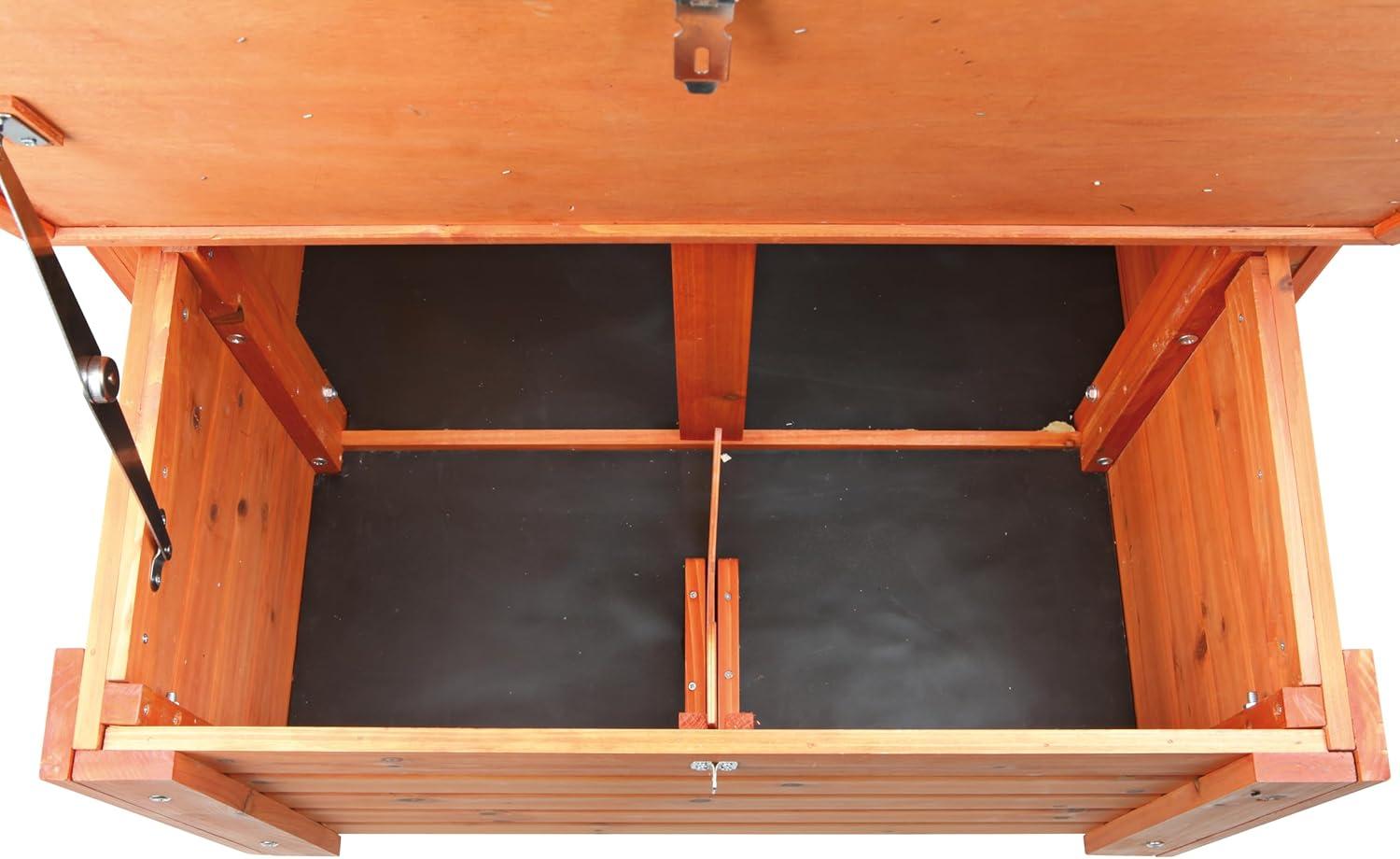 TRIXIE TRIXIE Chicken Coop with Nesting Box, up to 2 Chickens (Standard Size) or 4 Bantams