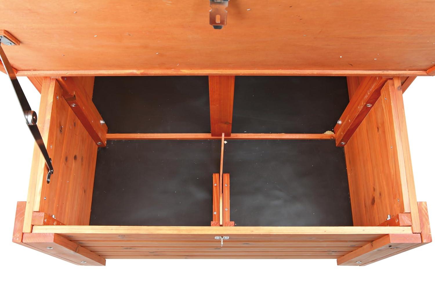 TRIXIE TRIXIE Chicken Coop with Nesting Box, up to 2 Chickens (Standard Size) or 4 Bantams