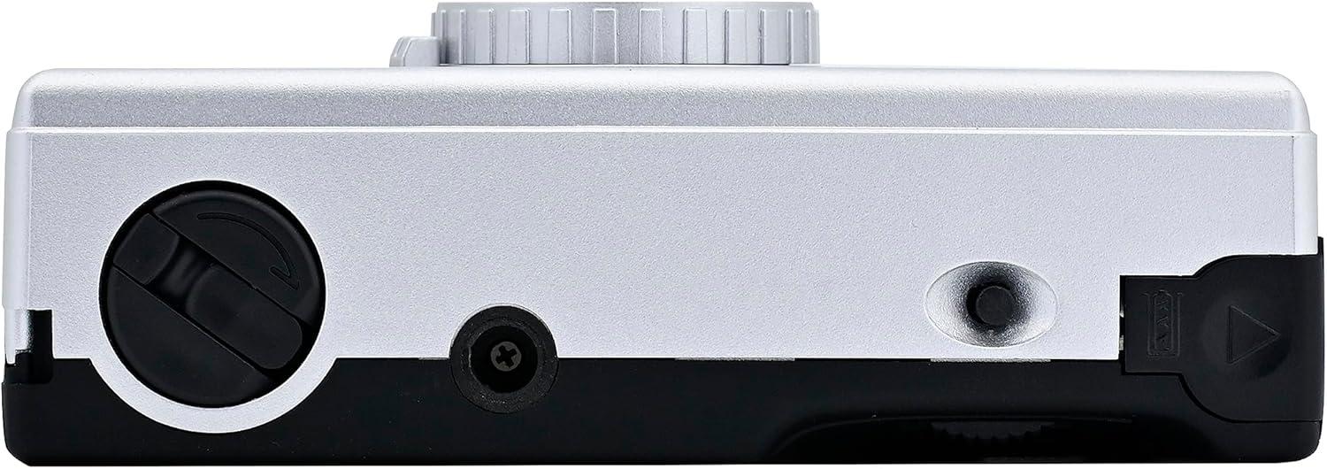 Kodak Reto H35N Tripod Hole Half-Frame Film Camera, with Bulb Function, Optical Lens, Striped Green