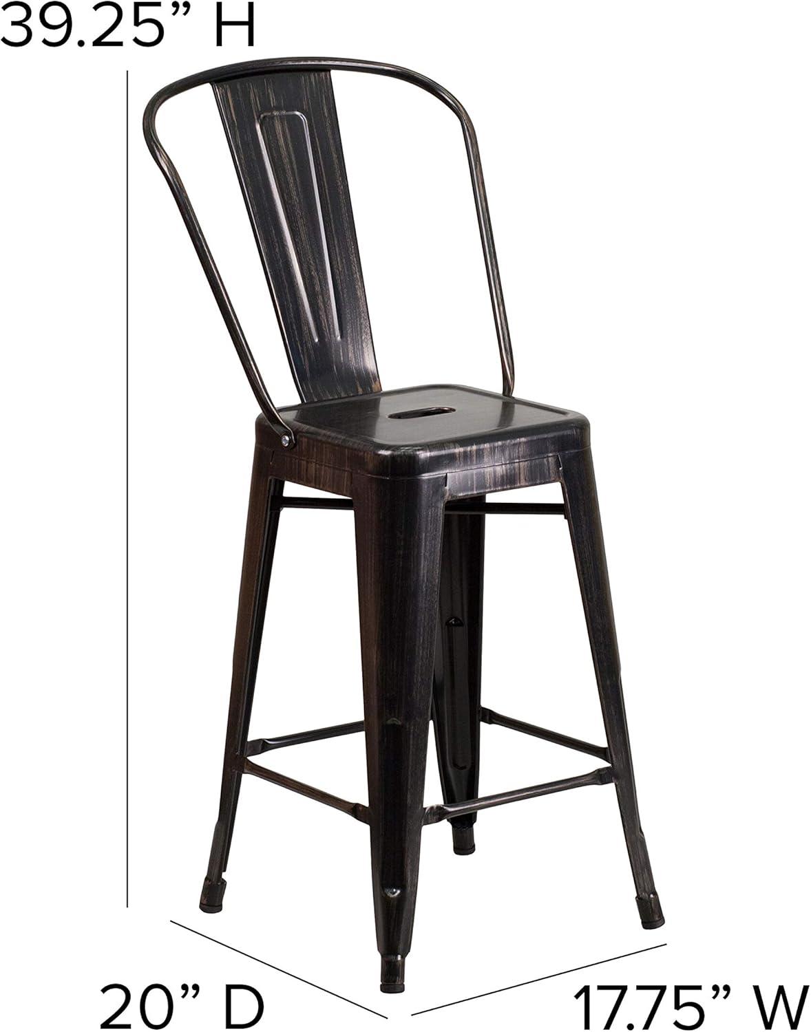 Metal Outdoor Stool