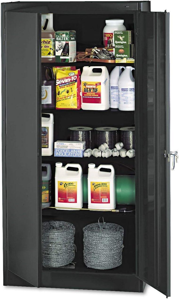 Tennsco Corp. Heavy Gauge Steel Storage Cabinet, 36 in W, 72" H