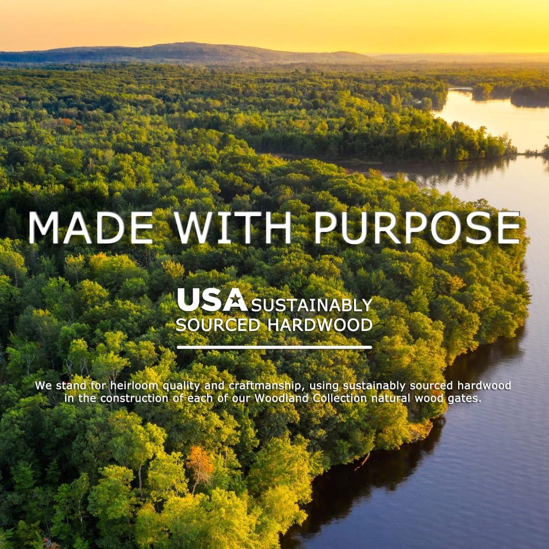 Tucker Murphy Pet™ Rumi Wood Pressure Mounted Pet Gate