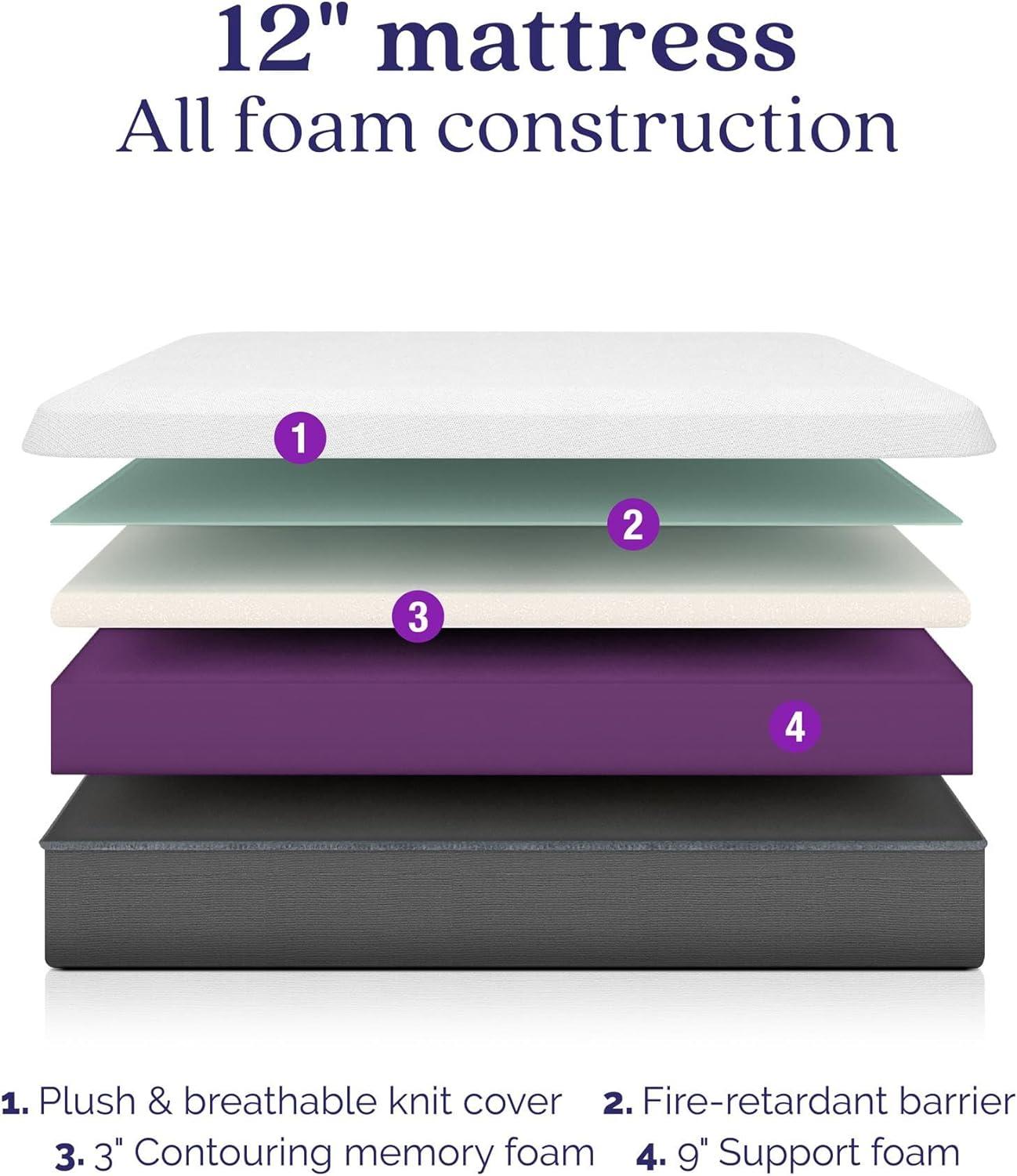 Signature Sleep Align 12'' Memory Foam Mattress