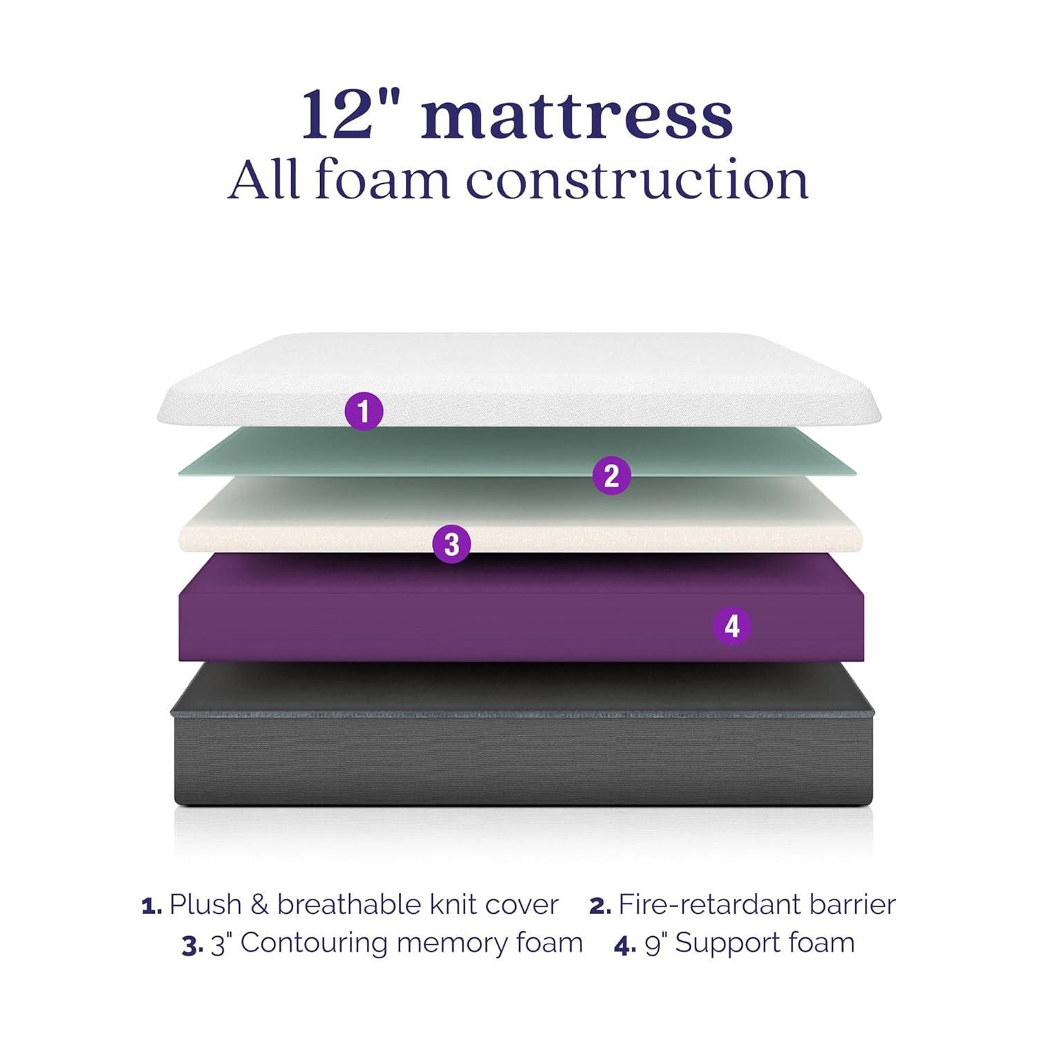 Signature Sleep Align 12'' Memory Foam Mattress