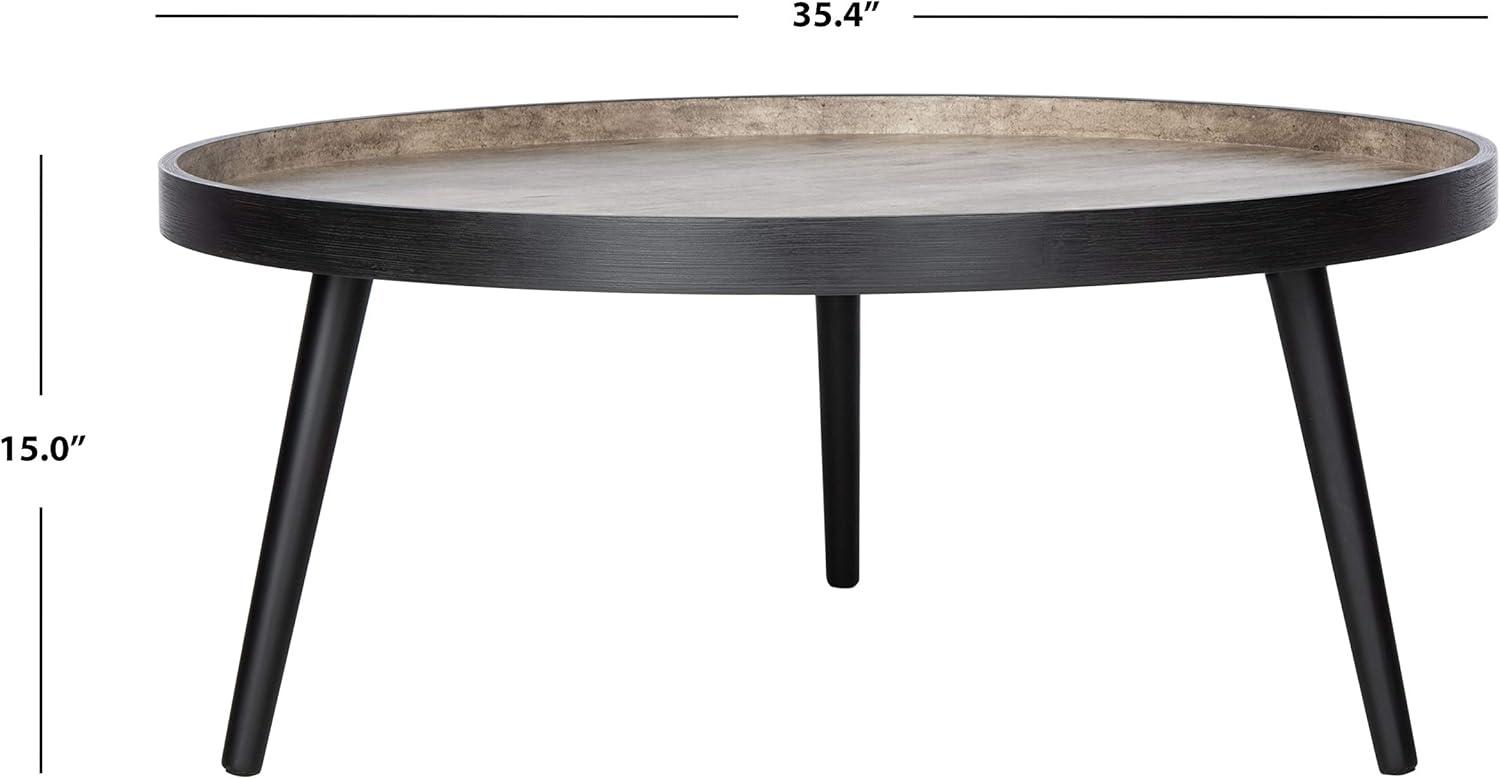 Fritz Round Tray Top Coffee Table  - Safavieh