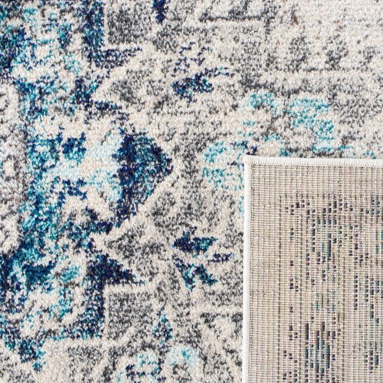 Madison MAD473 Power Loomed Indoor Accent Rug - Ivory/Grey - 2'2"x4' - Safavieh
