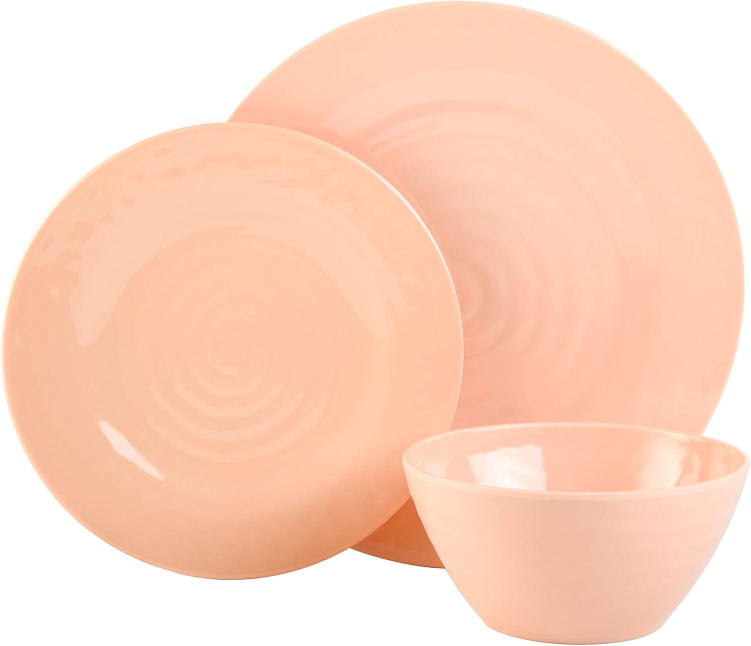 Gibson Elite 12pc Melamine Brist Dinnerware Set