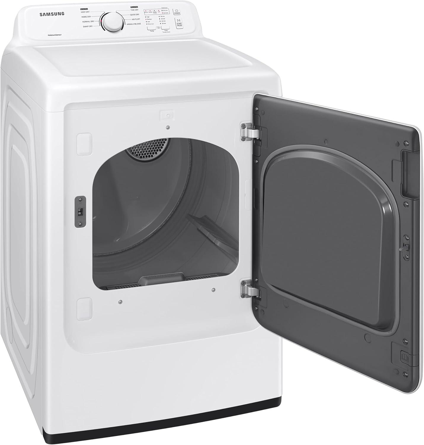 7.2 cu. ft. Electric Dryer with Sensor Dry and 8 Drying Cycles