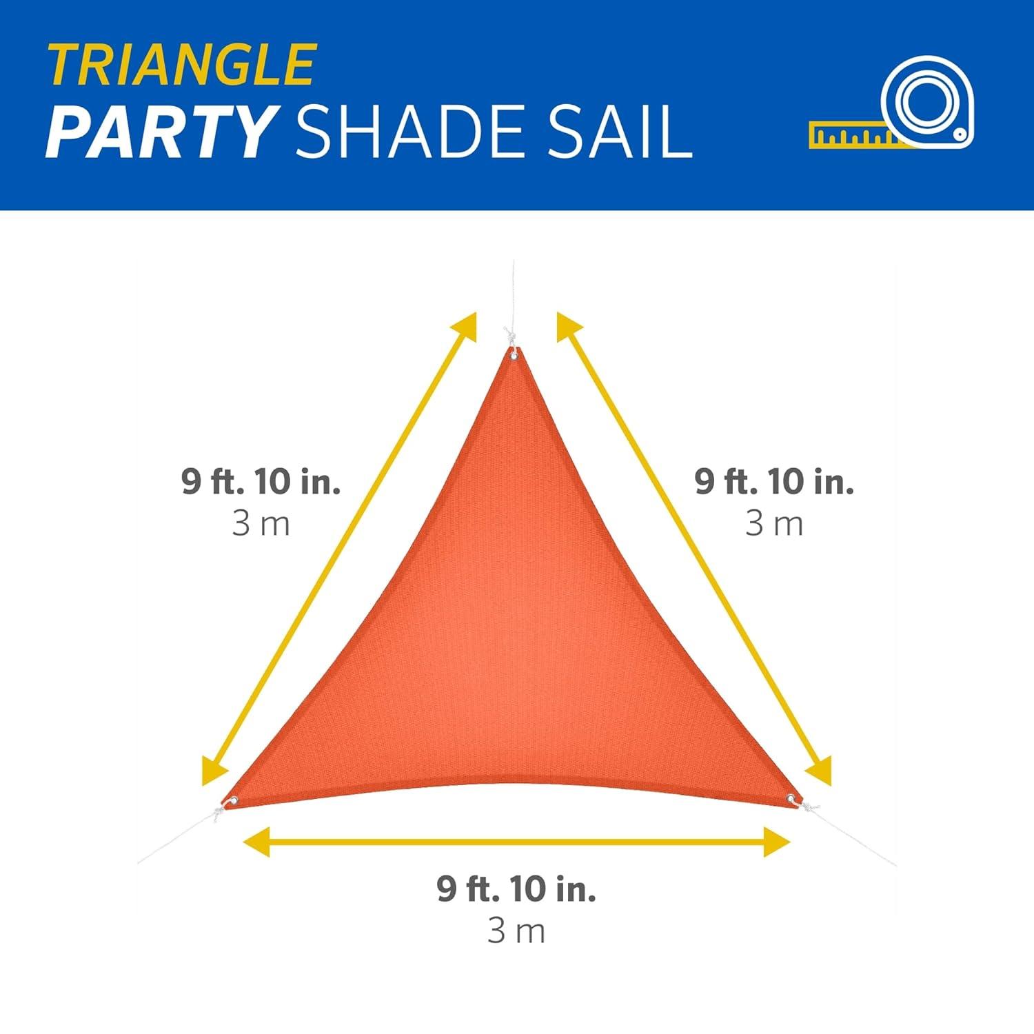 Coolaroo Triangle 10' Shade Sail
