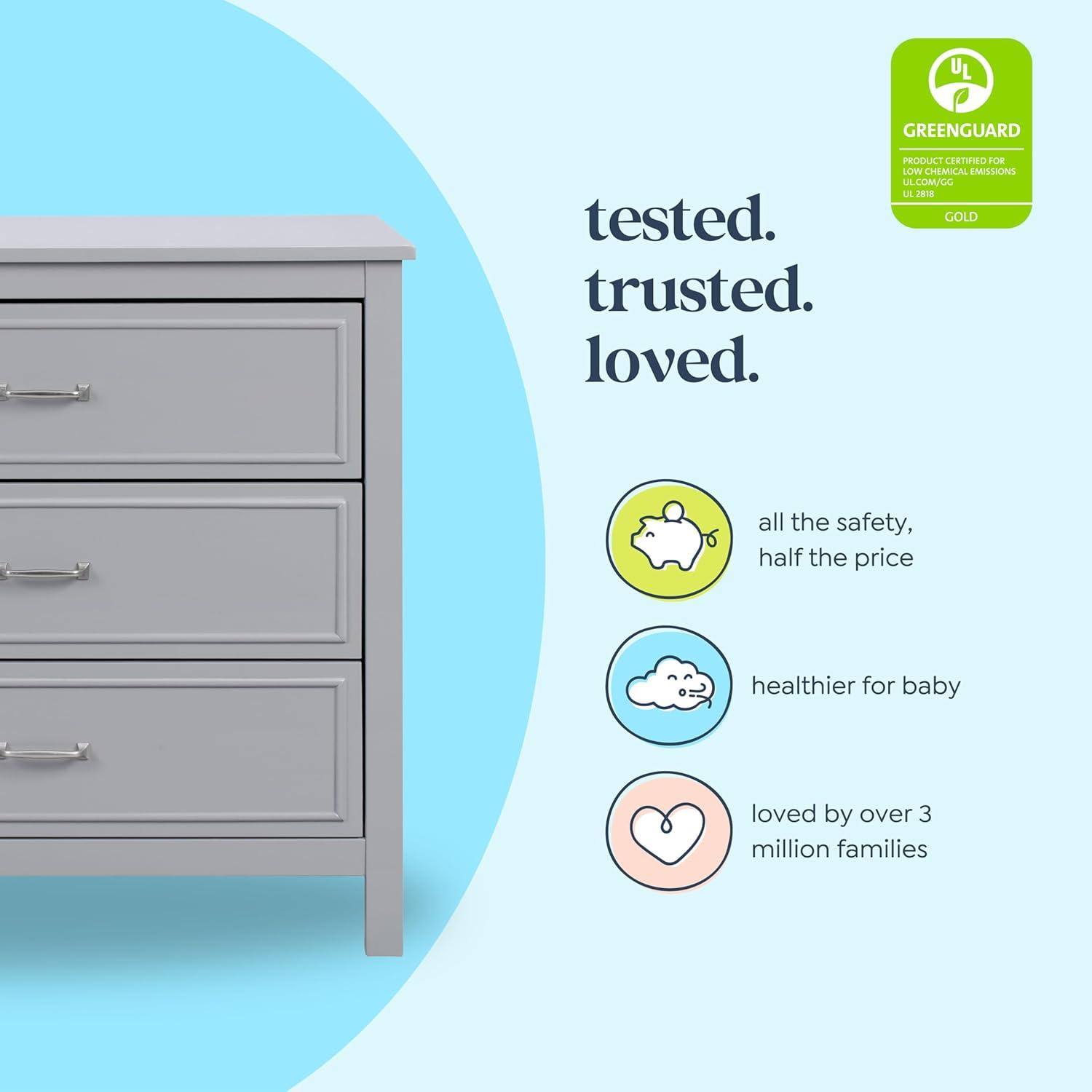 daVinci Charlie 3 Drawer Dresser