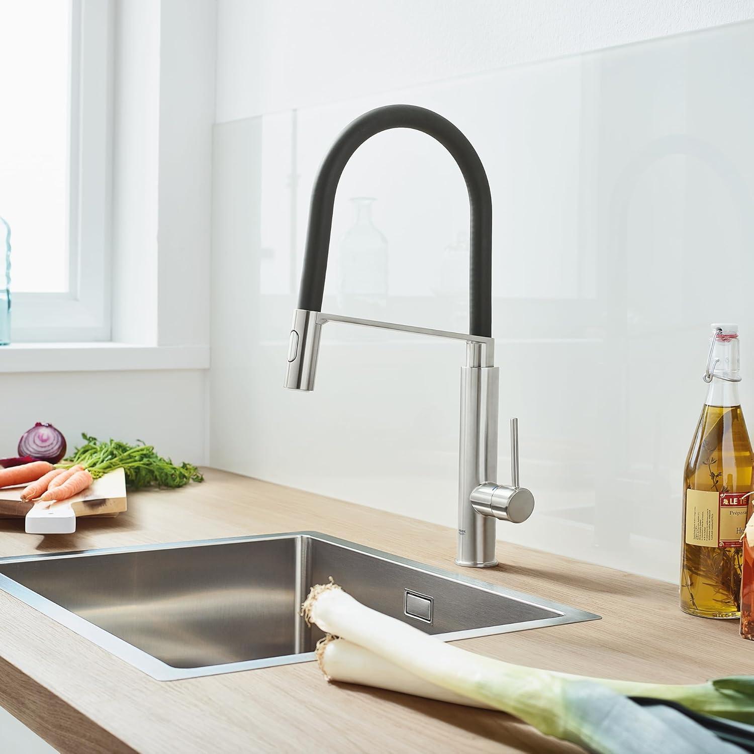 Concetto™ Pull Down Touch Single Handle Kitchen Faucet With Accessories