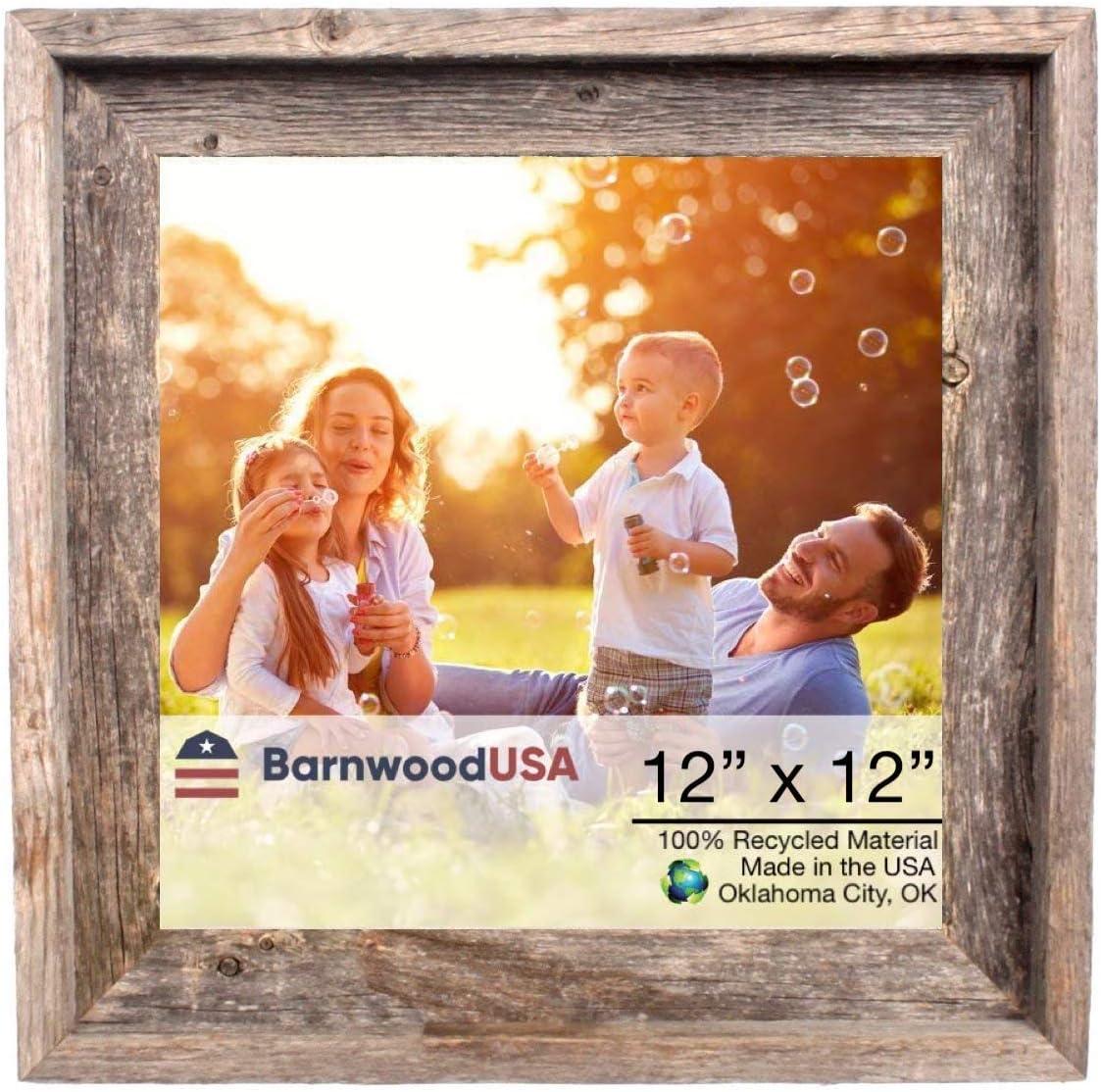 Rustic Farmhouse Signature Series 12" x 12" Wood Picture Frame