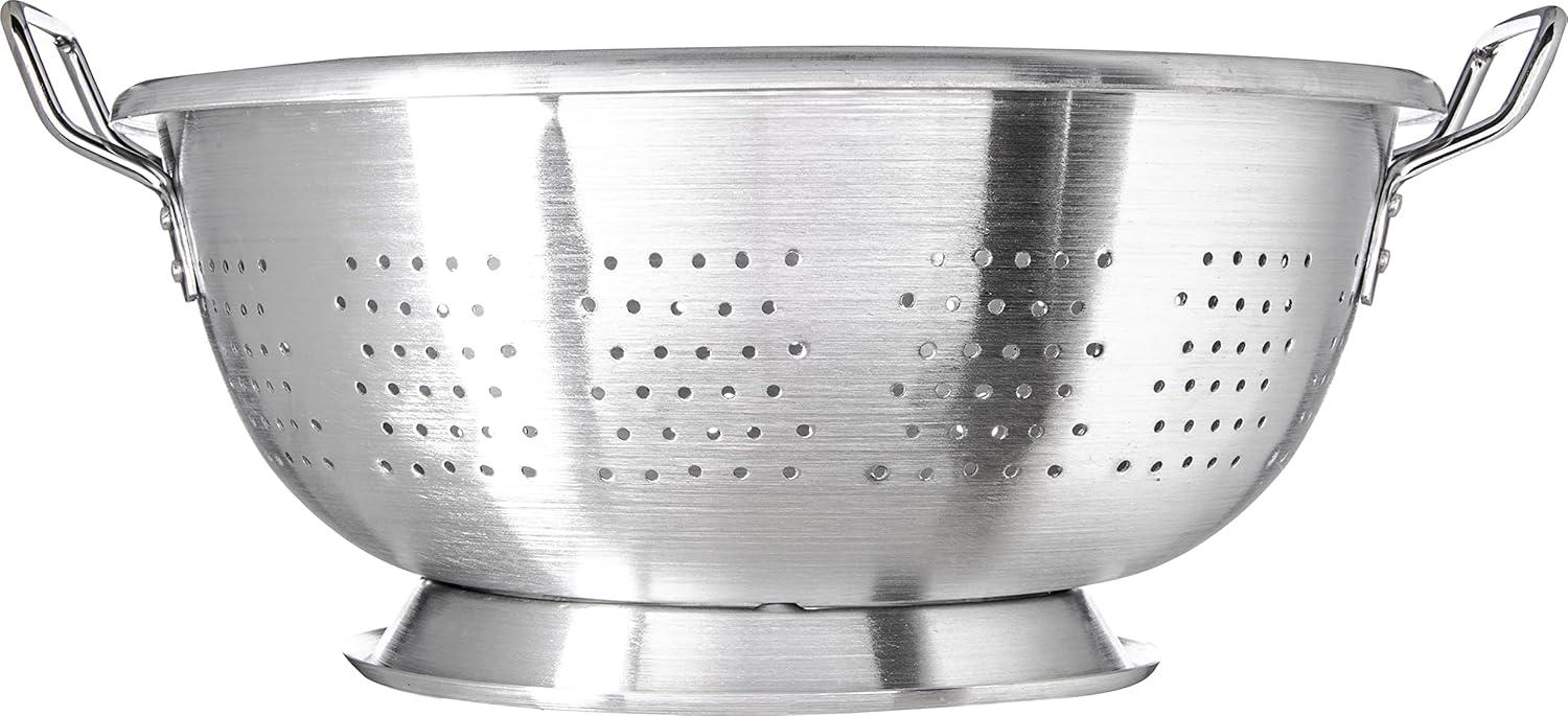 Carlisle 60280 Standard Weight 16 Qt. Aluminum Colander