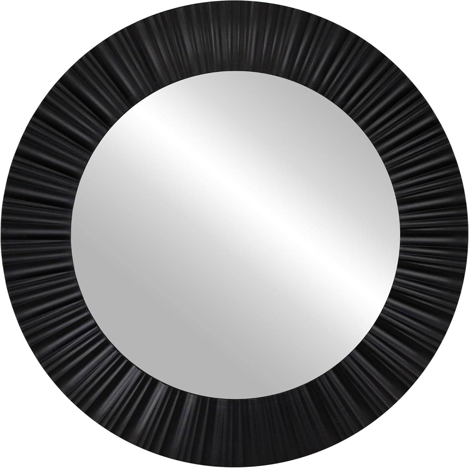 Northlight Seasonal Elegant 20" Contemporary Fluted Round Mirror Wall Decor