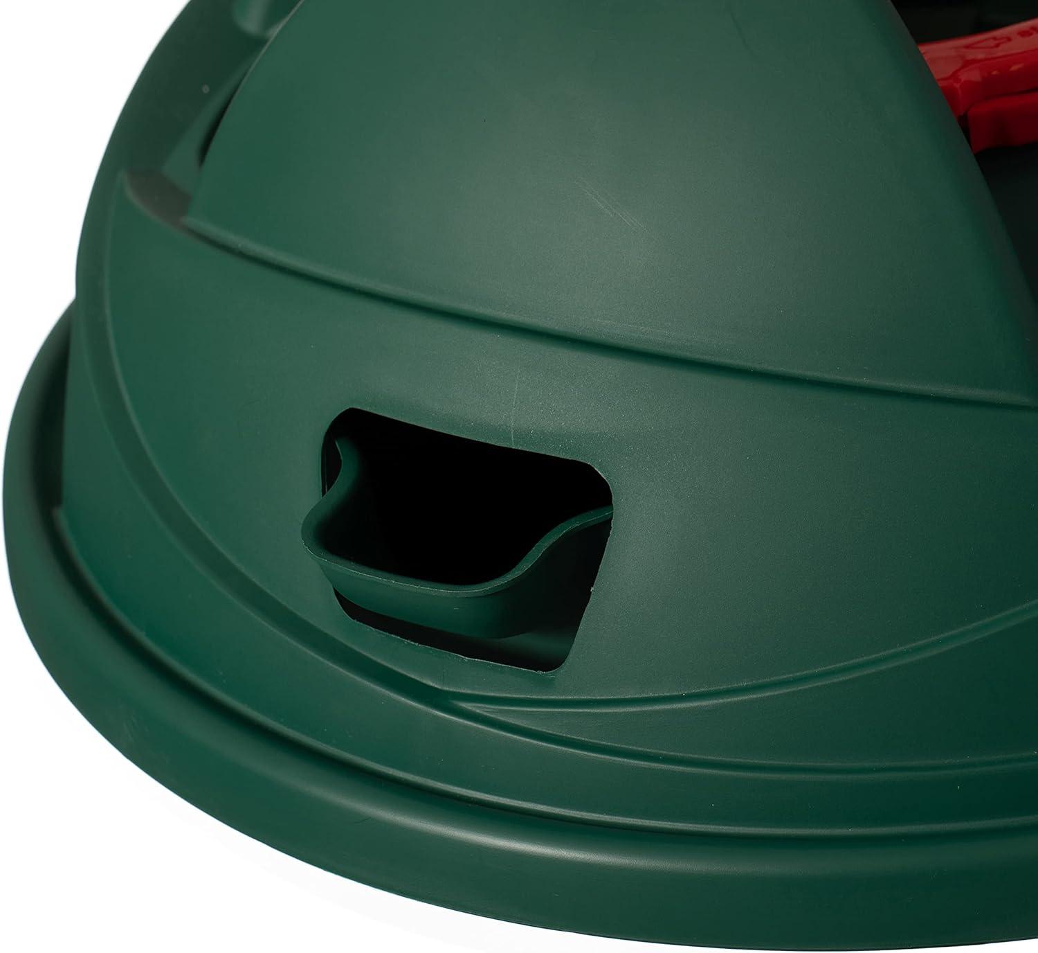 Indoor Automatic Green Christmas Tree Stand With Water Reservoir, Adjustable Metal Claws