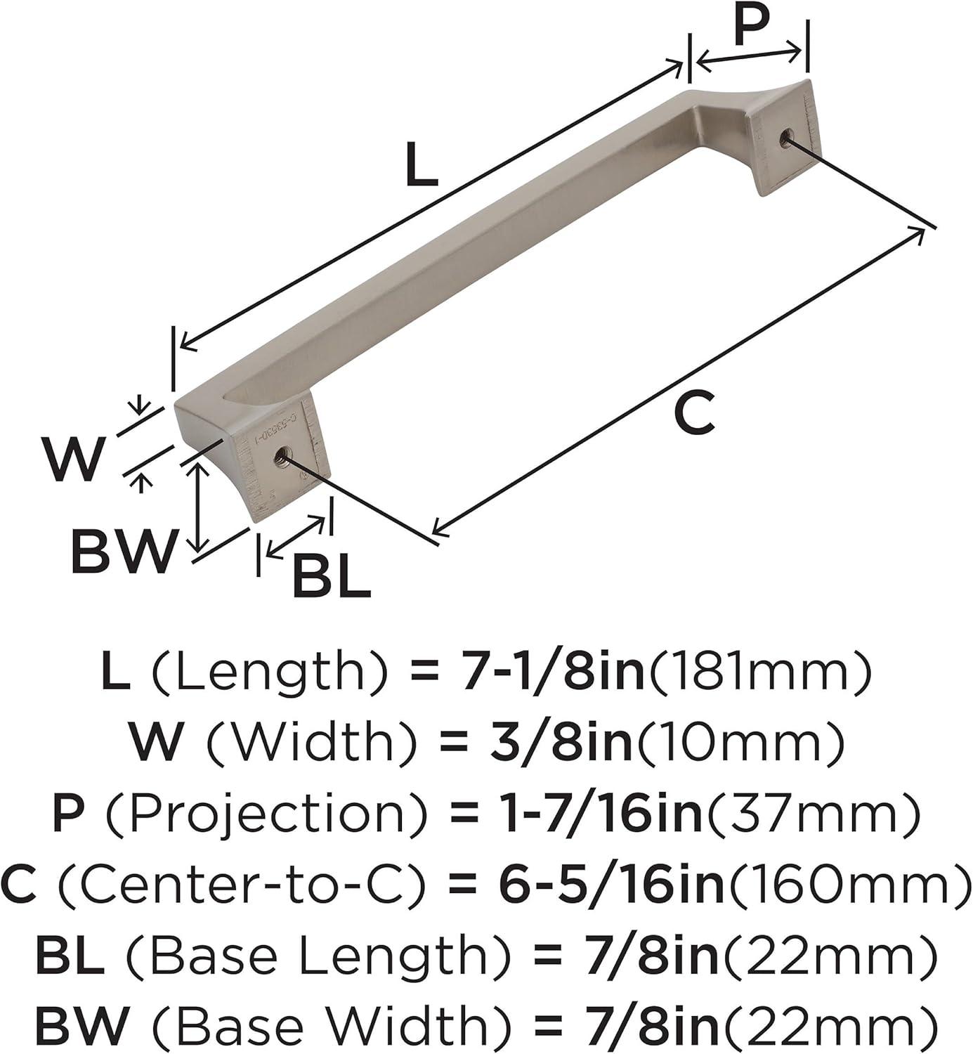 Mulholland 6 5/16" Center to Center Bar Pull