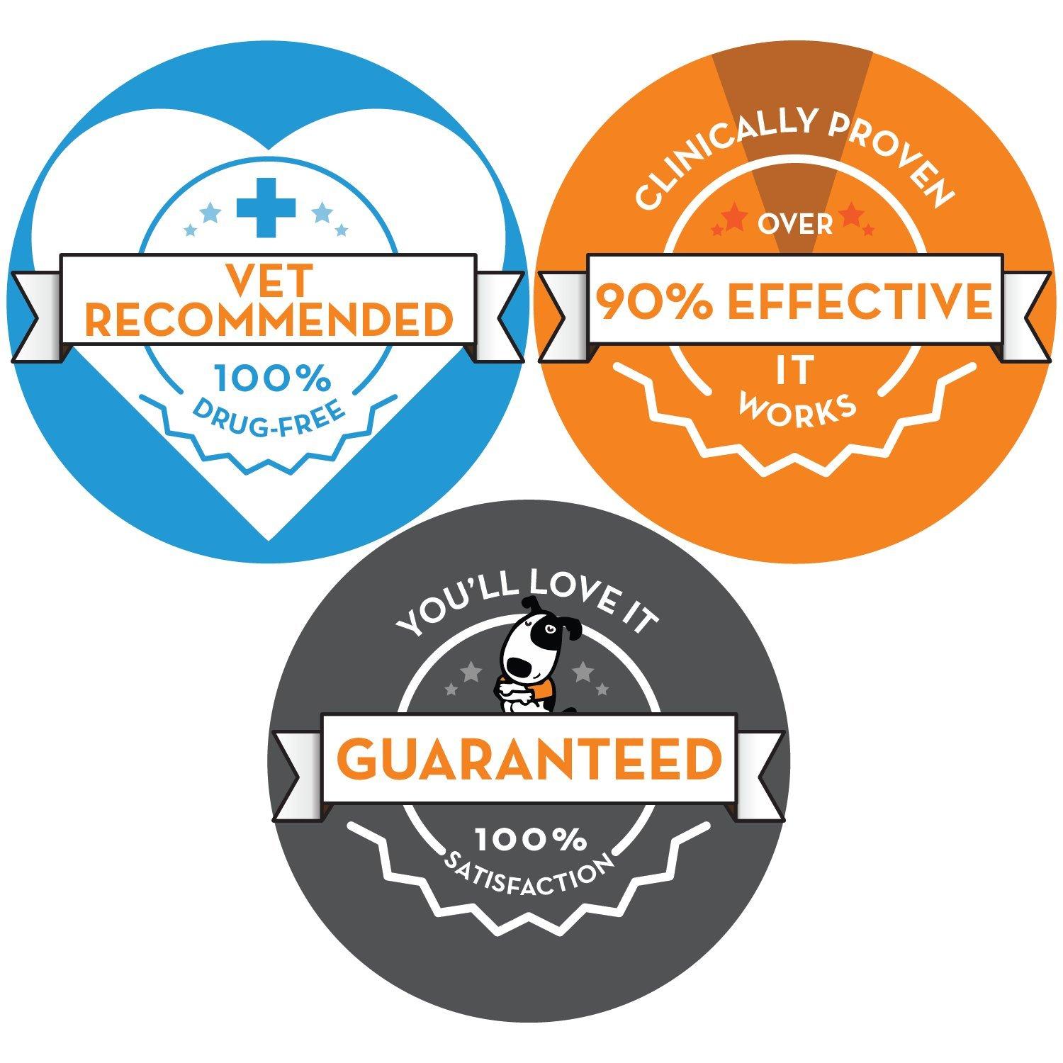 ThunderEase Dog Calming Pheromone Diffuser Refill | Powered by ADAPTIL | Vet Recommended to Relieve Separation Anxiety, Stress Barking and Chewing, and The Fear of Fireworks and Thunderstorms (30 Day