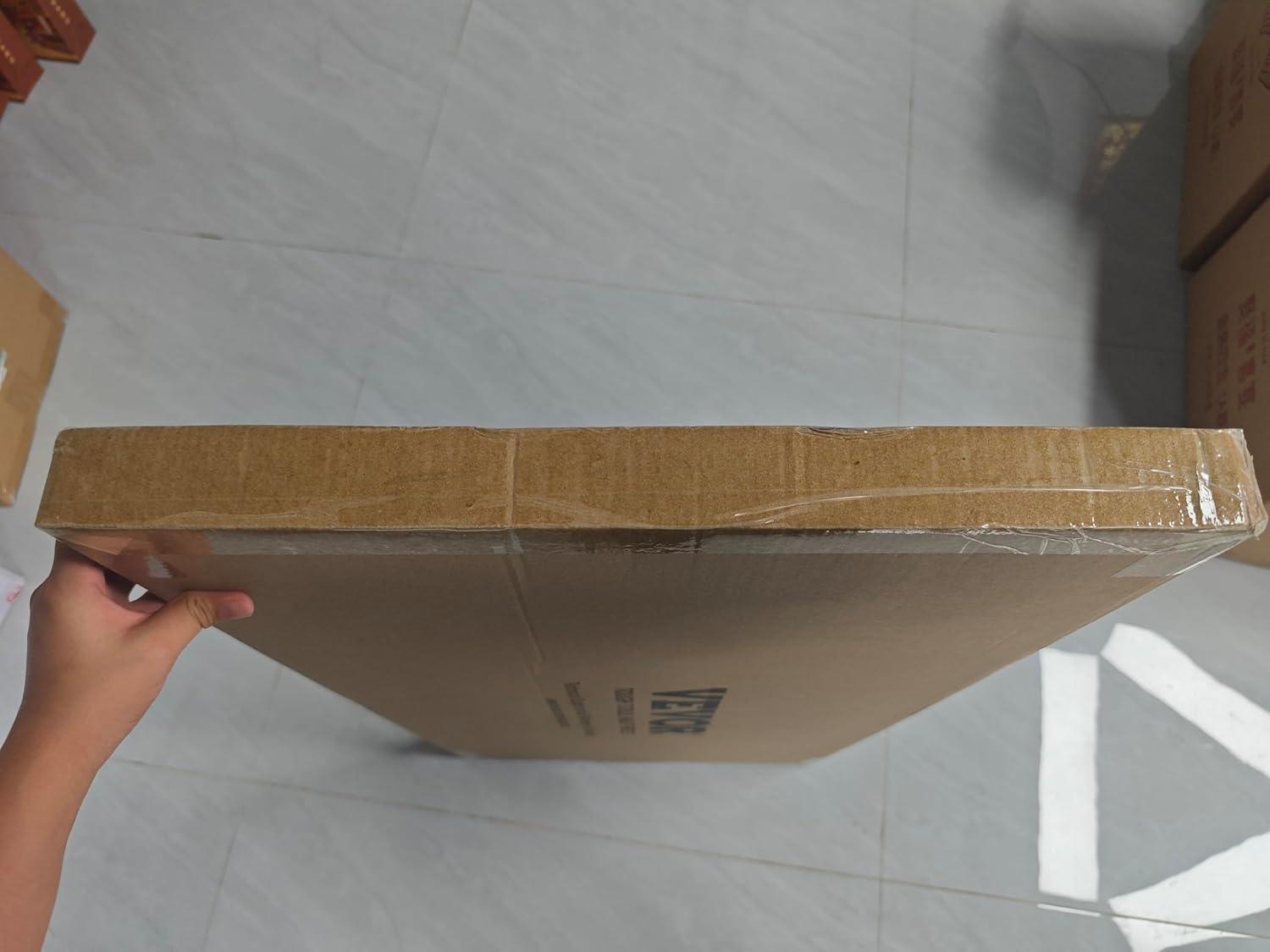 Prep & Savour Hanging Pot Rack, Hanging Pot Rack Ceiling Mount, Ceiling Pot Rack with 12 S Hooks