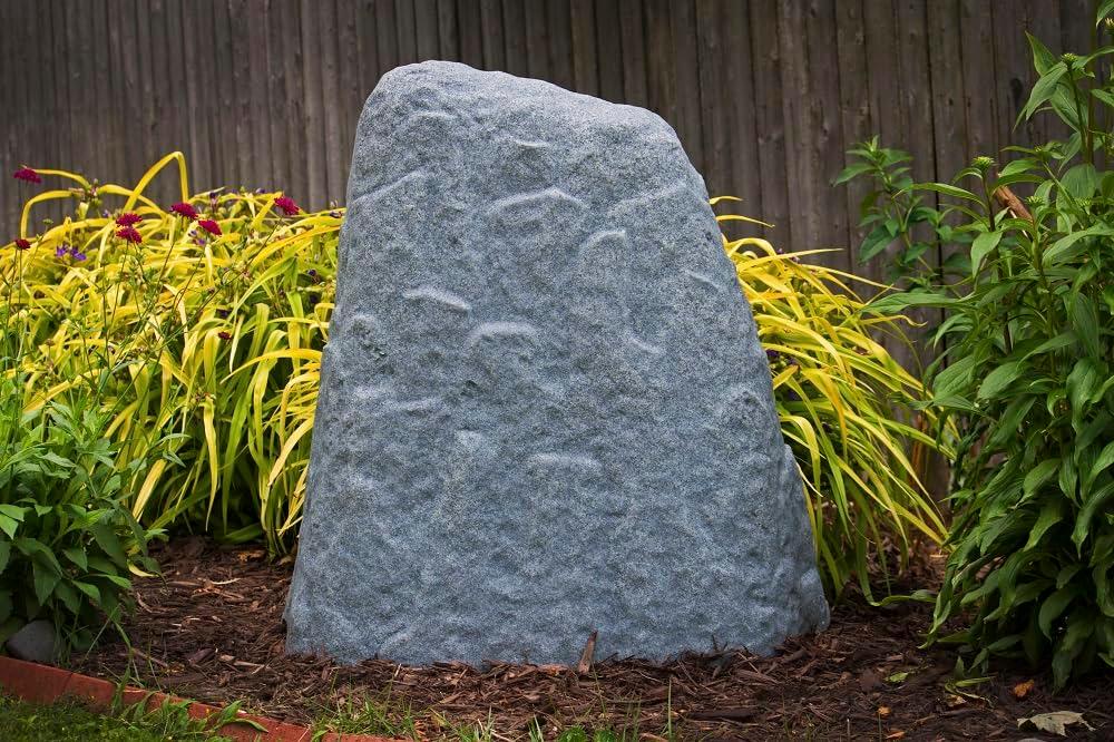 EmscoGroup  Textured Natural Rock Look Painted Plastic Rock - Large