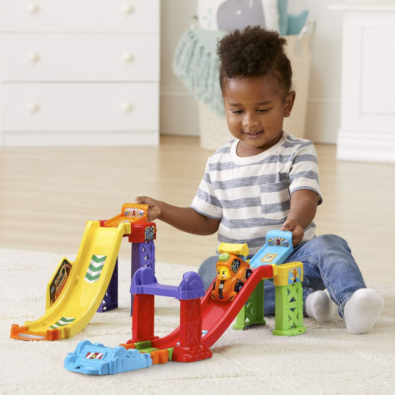 VTech® Go! Go! Smart Wheels® 3-in-1 Launch & Go Raceway™ With Race Car