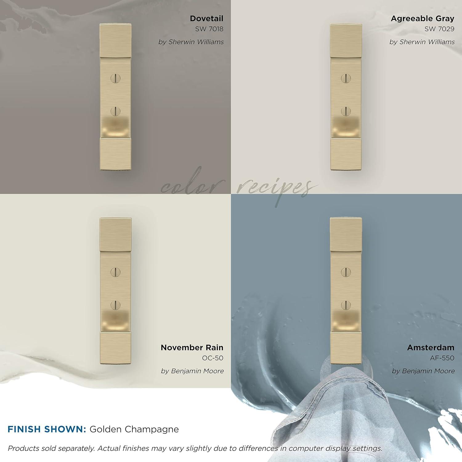 Bray Contemporary Double Prong Decorative Wall Hook