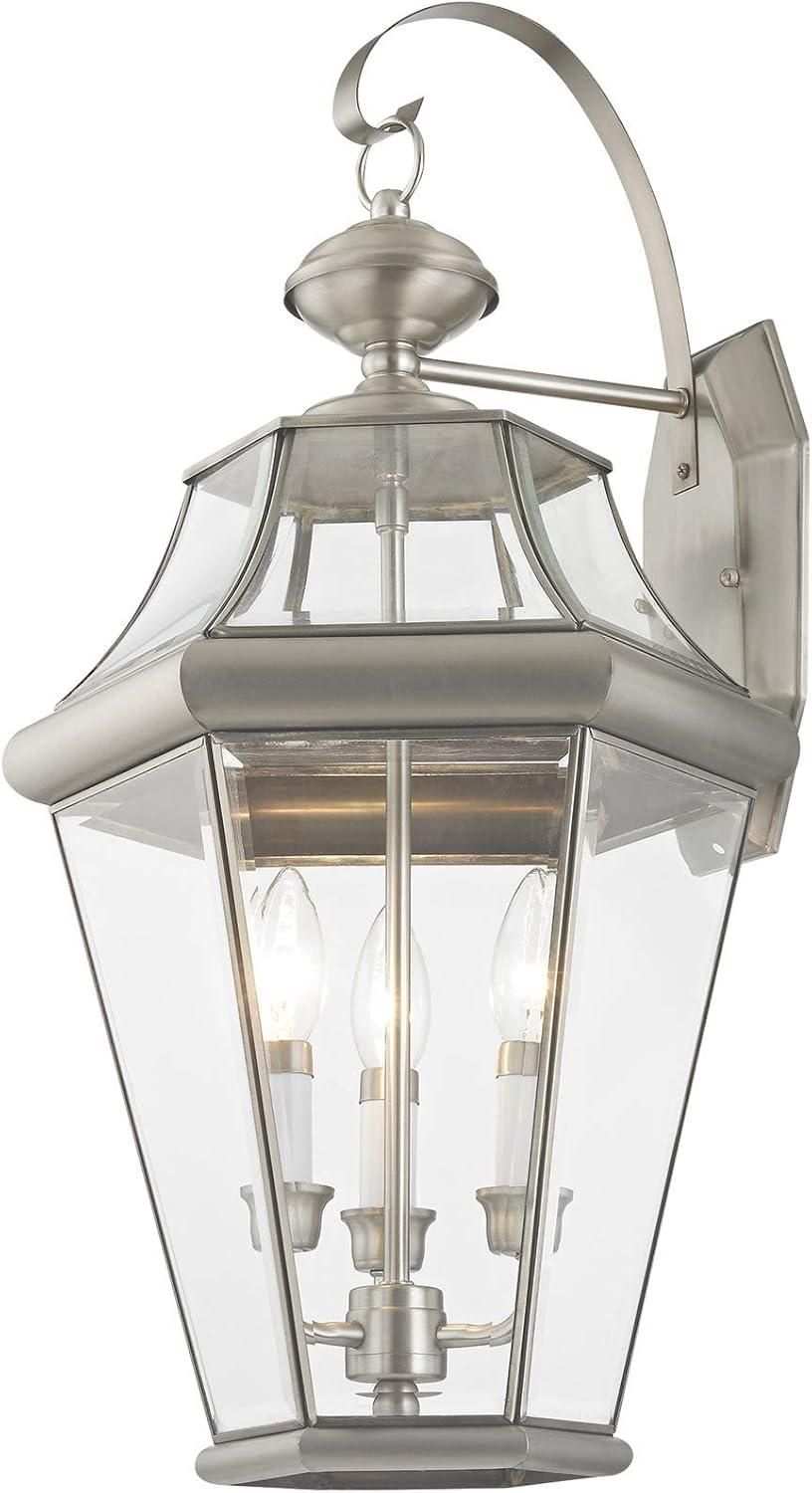 Livex Lighting Georgetown 3 - Light Wall Light in  Antique Brass