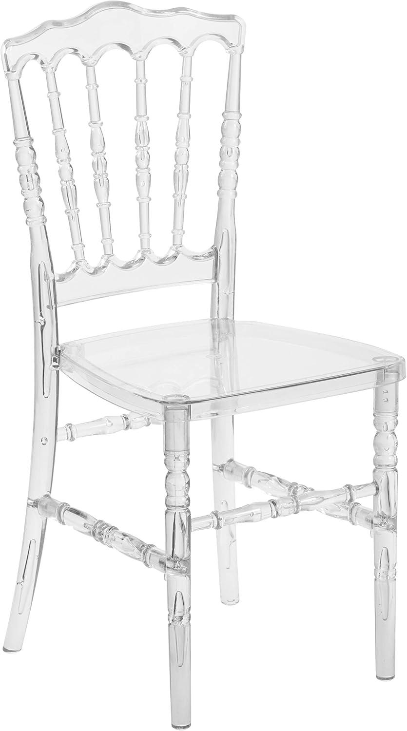 Wintour Crystal Ice Napoleon Stacking Chair - Event Seating - Hospitality Seating