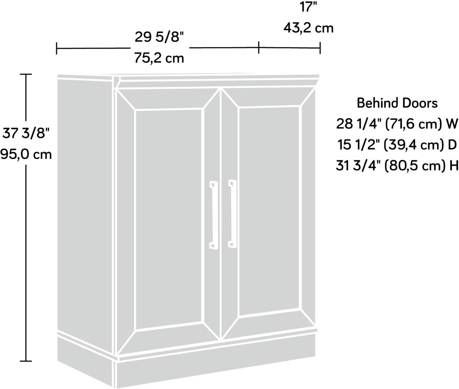 Sauder Homeplus Engineered Wood Base Cabinet in Dakota Oak Finish