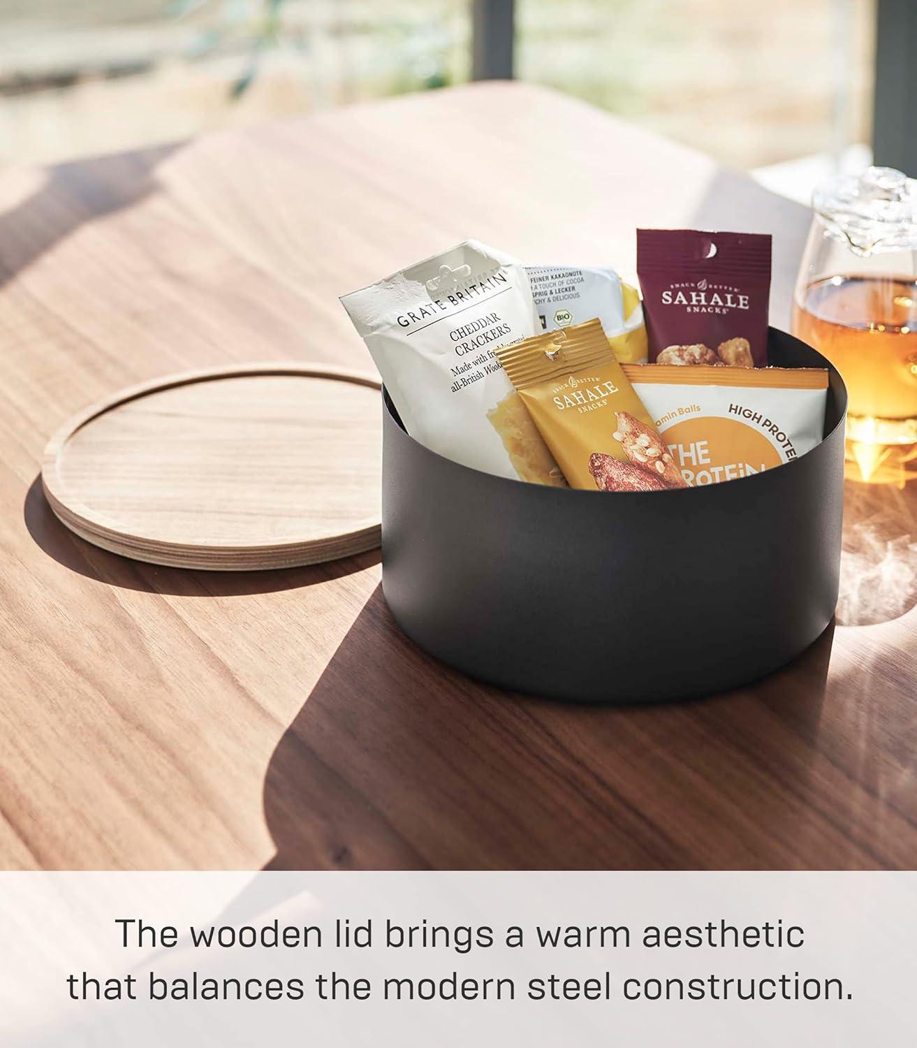 Yamazaki Home Rin Metal Storage Bin