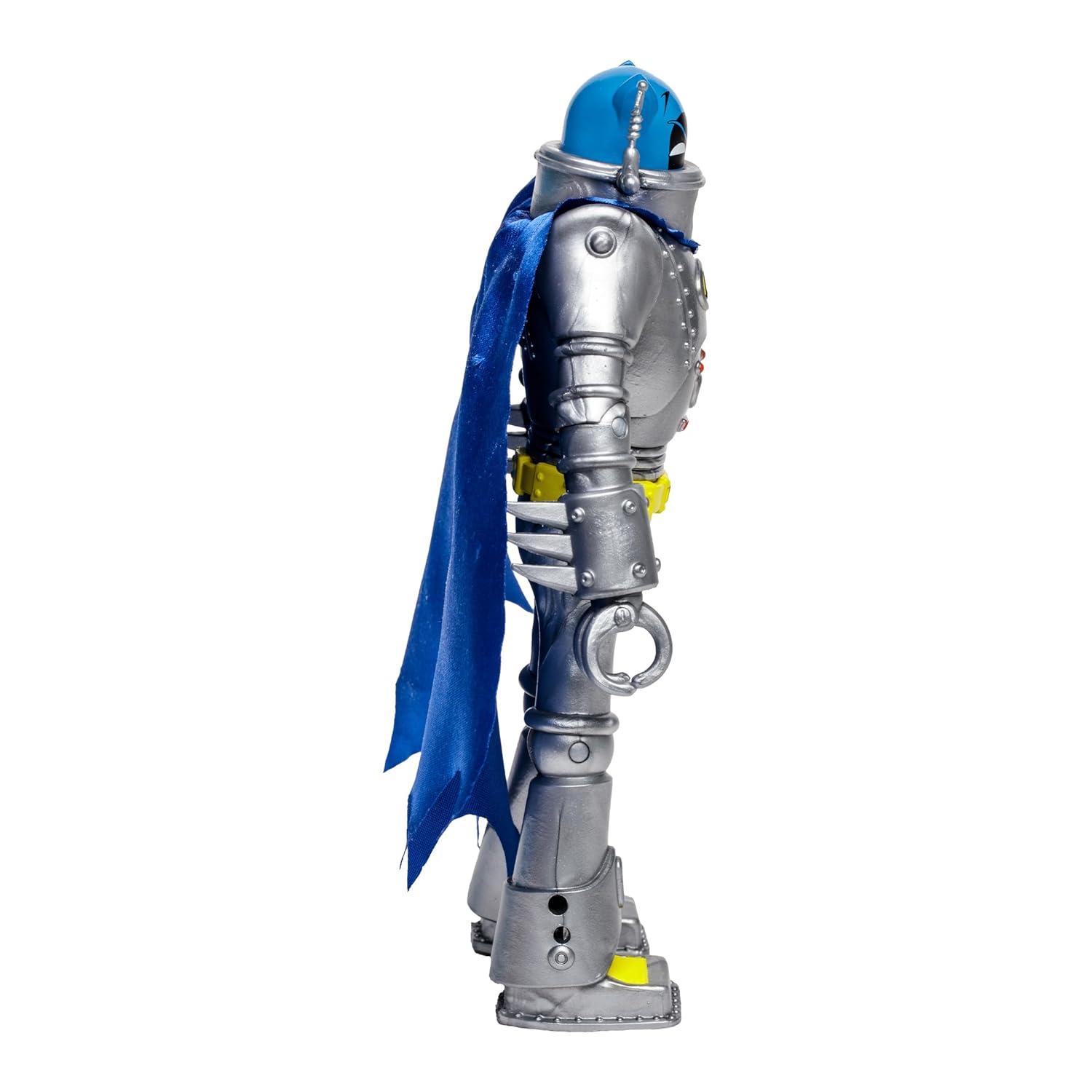McFarlane DC Retro Robot Batman Action Figure, Collectible, Multicolor, 14+ Years, 0.65 lb