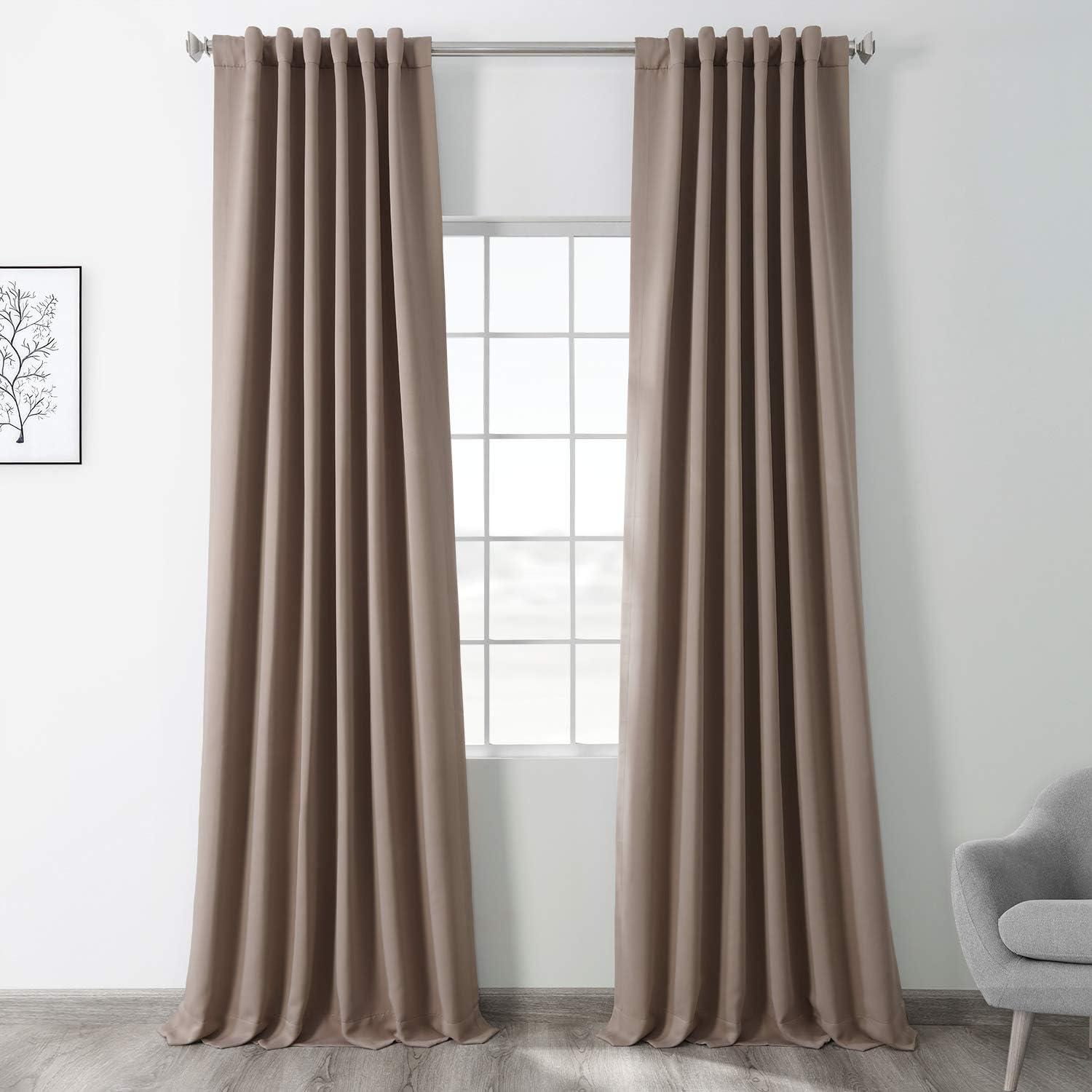 Exclusive Fabrics  Blackout Curtain Panel Pair