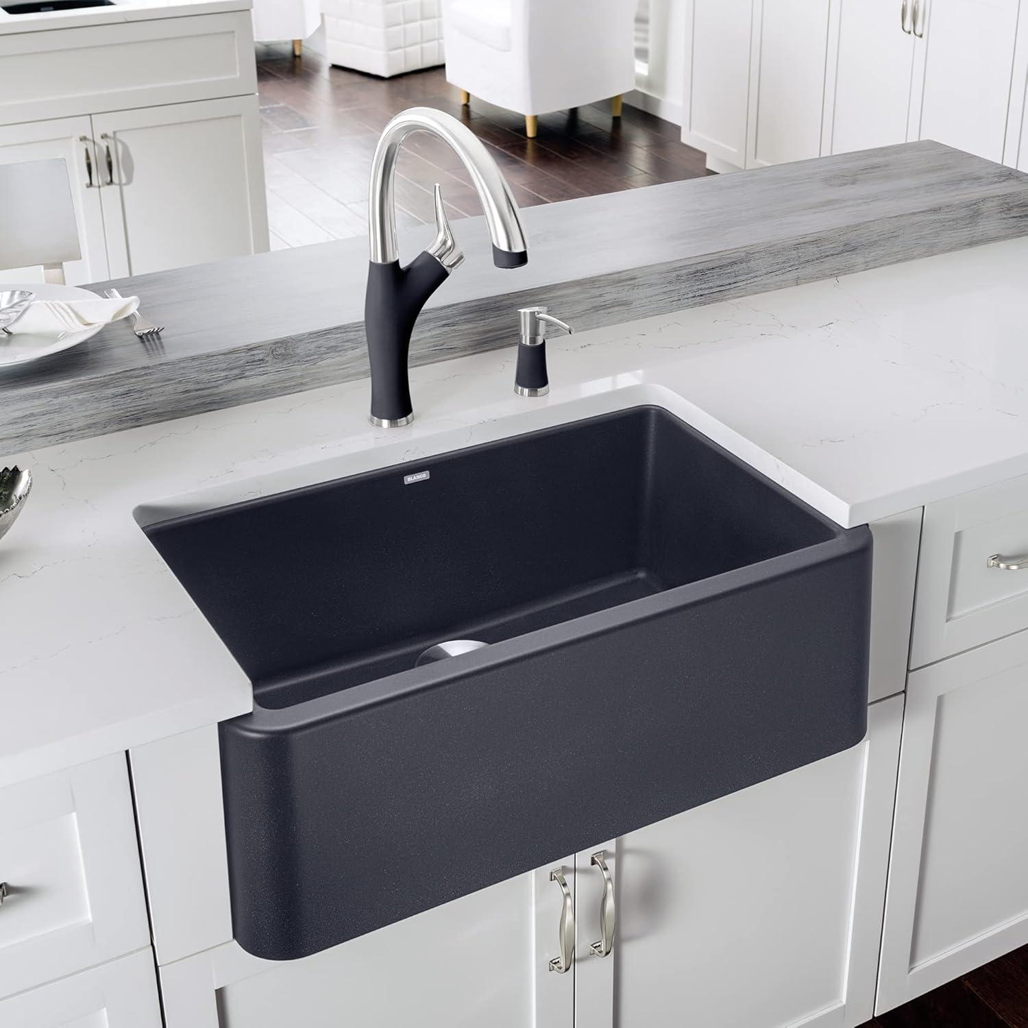 Ikon SILGRANIT 30" L x 19" W Farmhouse Sink