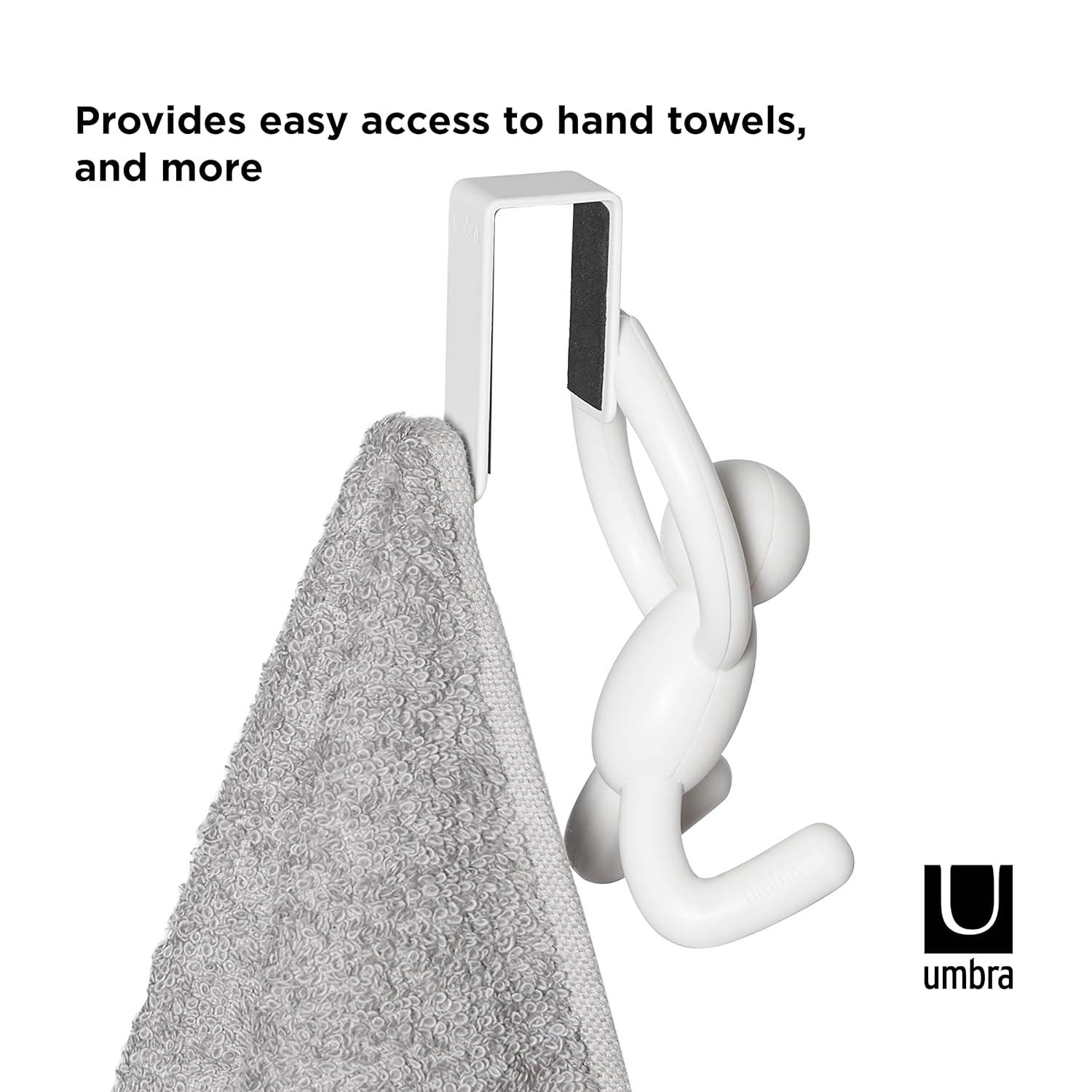 Umbra Buddy Plastic Over-the-Door Wall Hook (Set of 2)