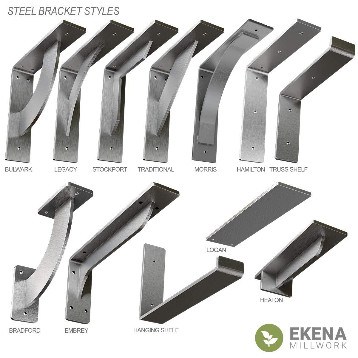 Ekena Millwork Hamilton Steel Bracket & Reviews | Wayfair