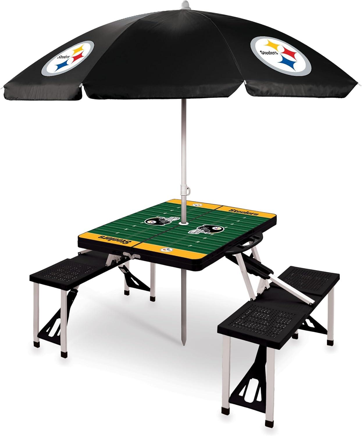 ONIVA™ NFL Patio Dining Set with Rectangular Table