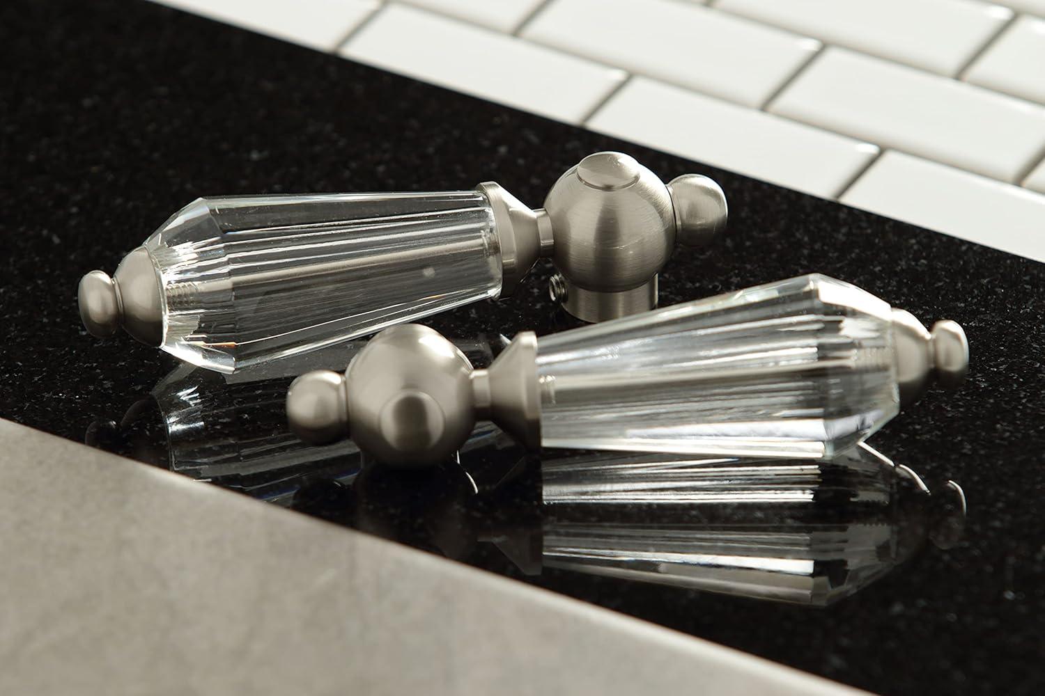 Kingston Brass Wilshire Two-Handle 4-Hole 8" Centerset Kitchen Faucet with Brass Side Sprayer