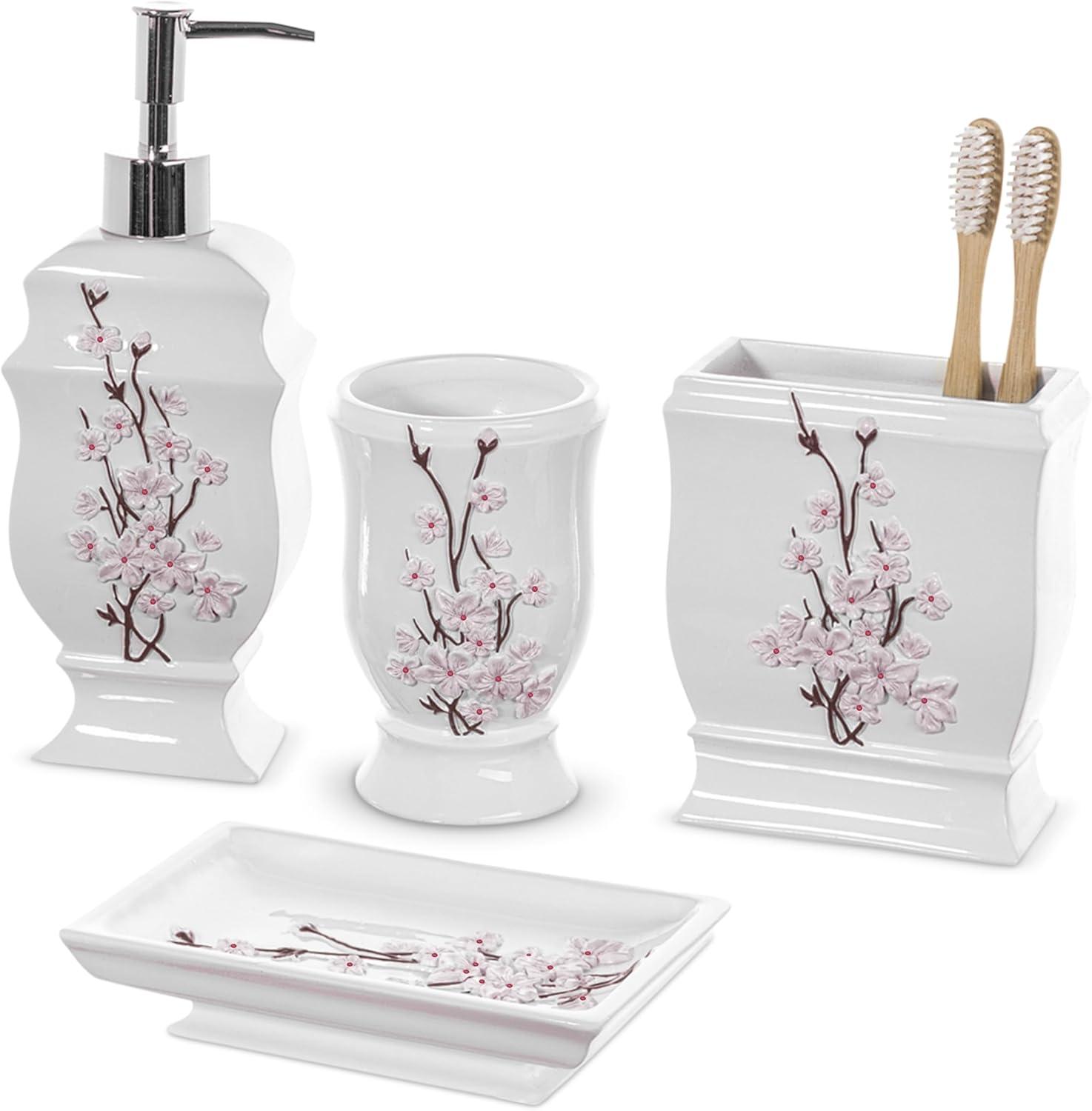 Creative Scents Vanda 4 Piece Bath Gift Set