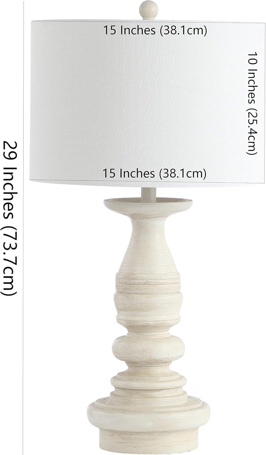 Jareth Table Lamp (Set of 2) - White Wash - Safavieh.