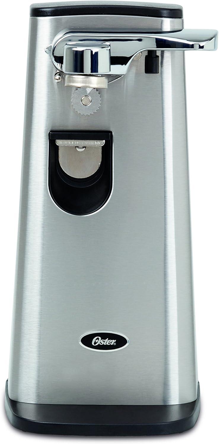 Stainless Steel Electric Can Opener with Knife Sharpener