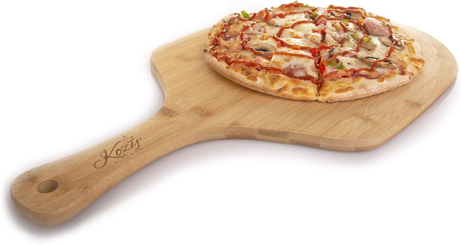 Organic Bamboo Pizza Peel with Long Handle